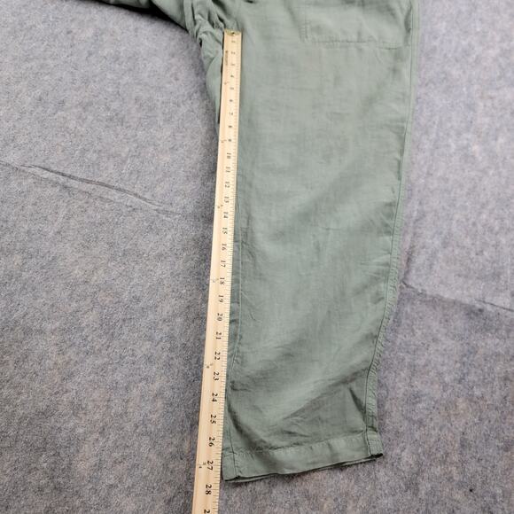 Todd Snyder Drawstring Linen Pants size XXL Green *Read* - Picture 6 of 16